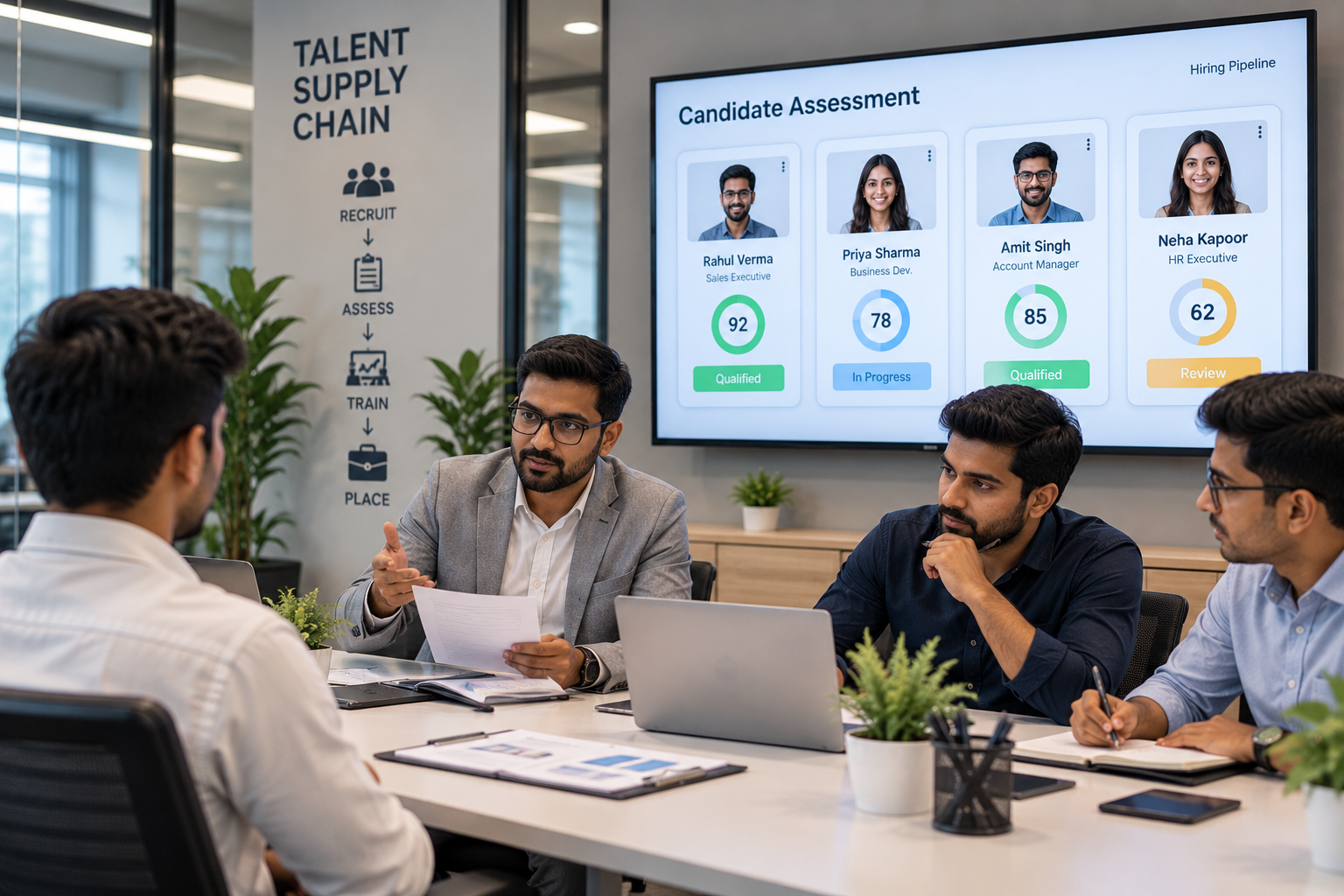Telecom hiring assessments
